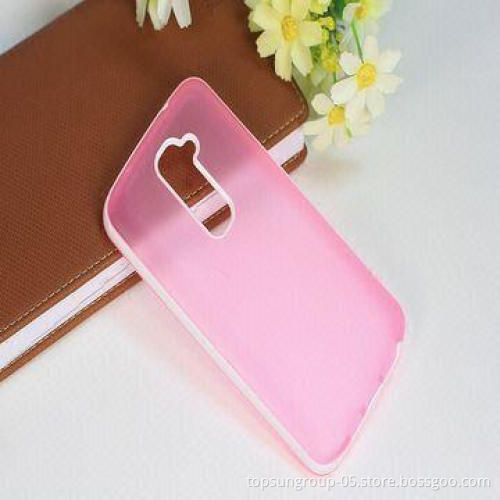 Favorites Compare Multicolor TPU Case for LG, TPU Frosted Back Clear Side, Good Quality